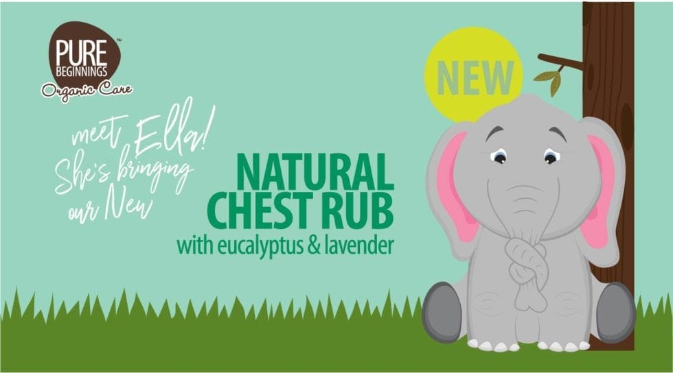 Launching our BRAND-NEW Baby & Kids Natural Chest Rub, with Eucalyptus and Lavender