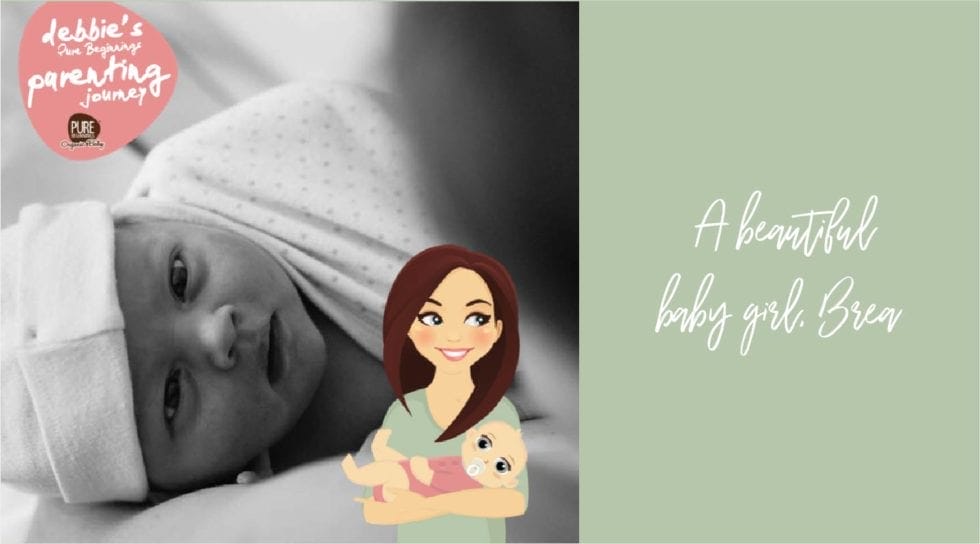 A beautiful baby girl, Brea
