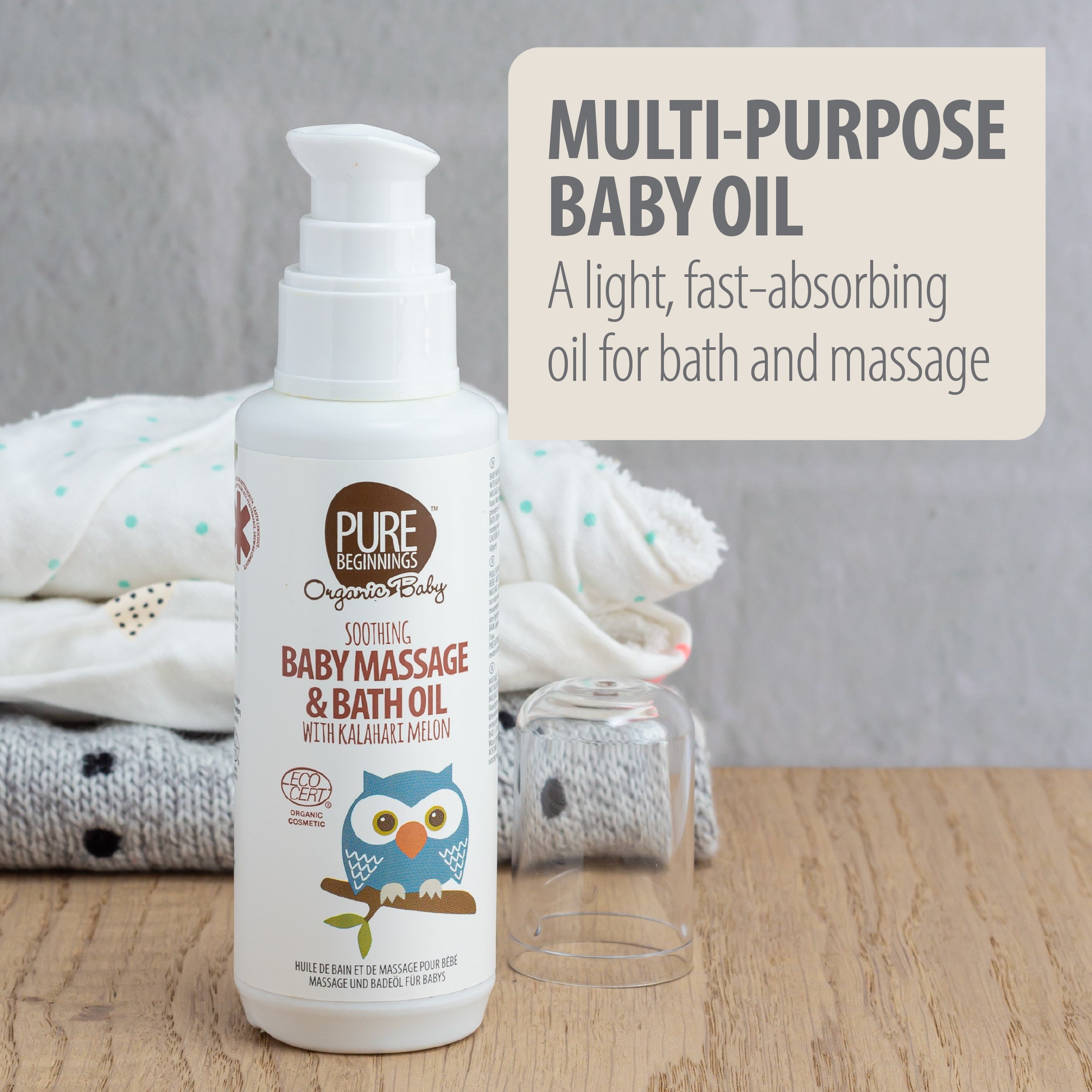 BABY MASSAGE & BATH OIL