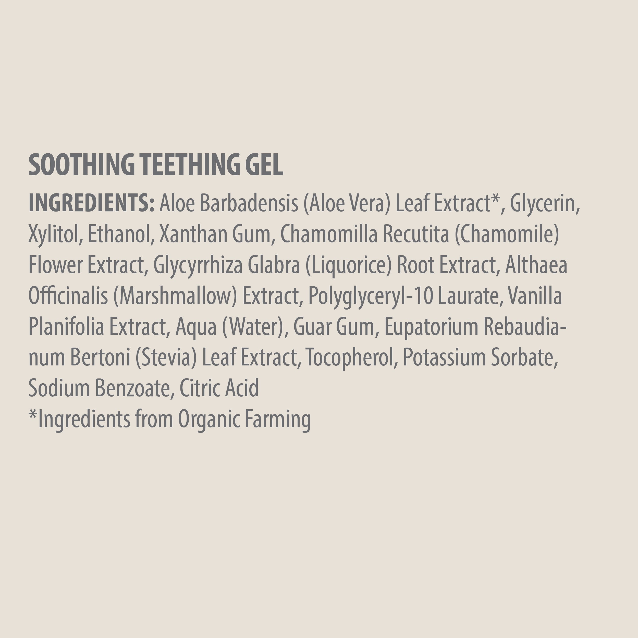 SOOTHING TEETHING GEL