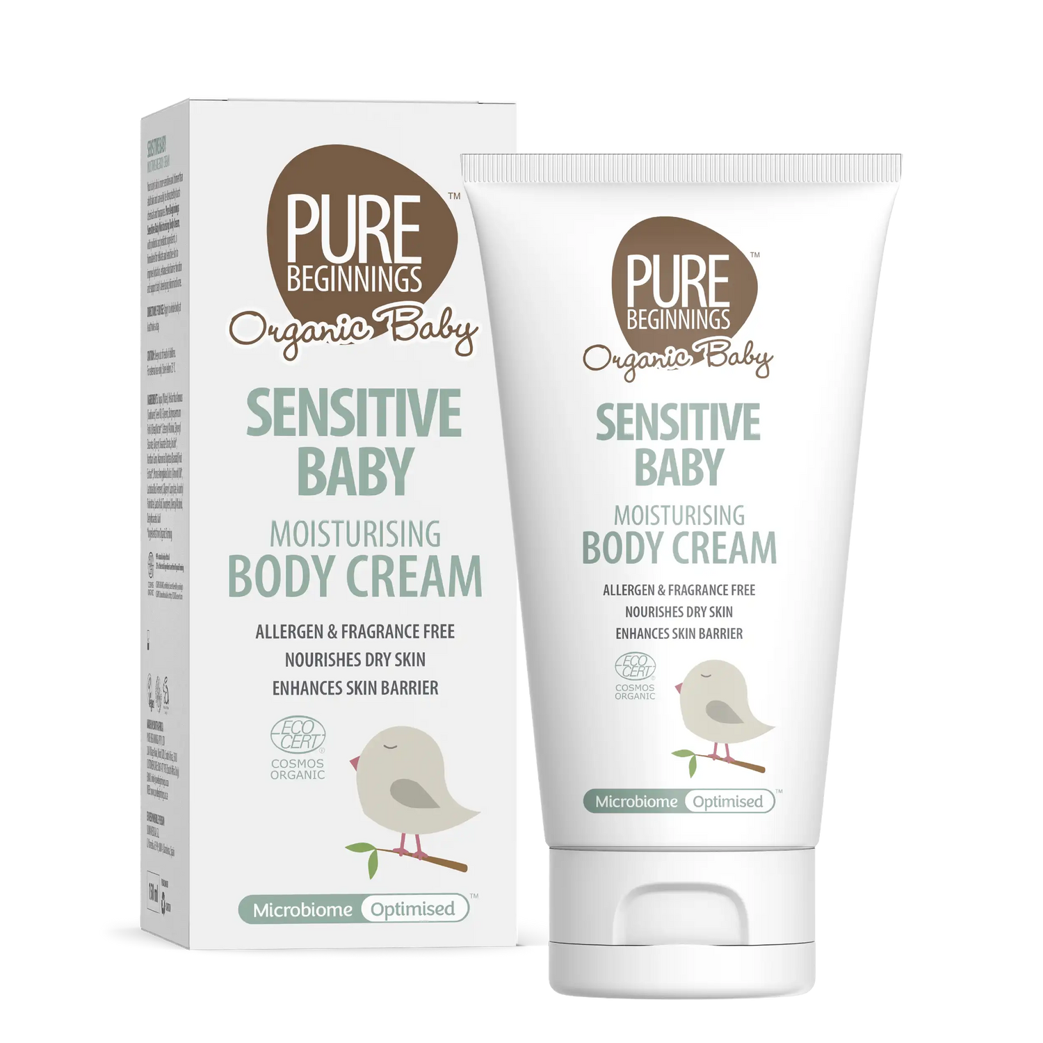 MOISTURISING BODY CREAM Organic Baby Cream Sensitive Skin – Pure