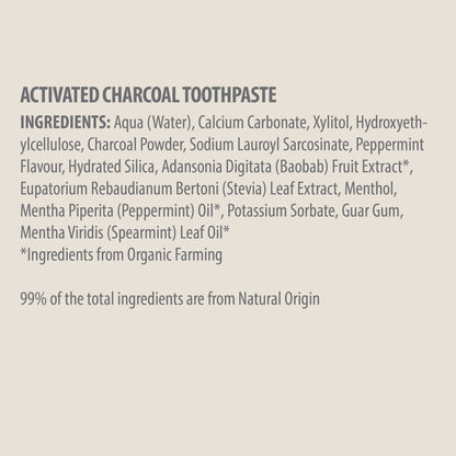 ACTIVATED CHARCOAL TOOTHPASTE