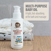 BABY MASSAGE &amp; BATH OIL