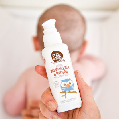 BABY MASSAGE &amp; BATH OIL
