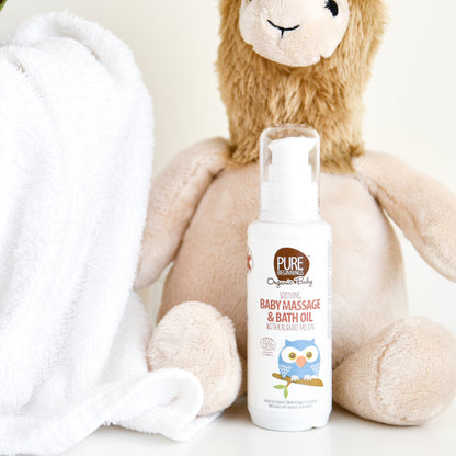 BABY MASSAGE &amp; BATH OIL