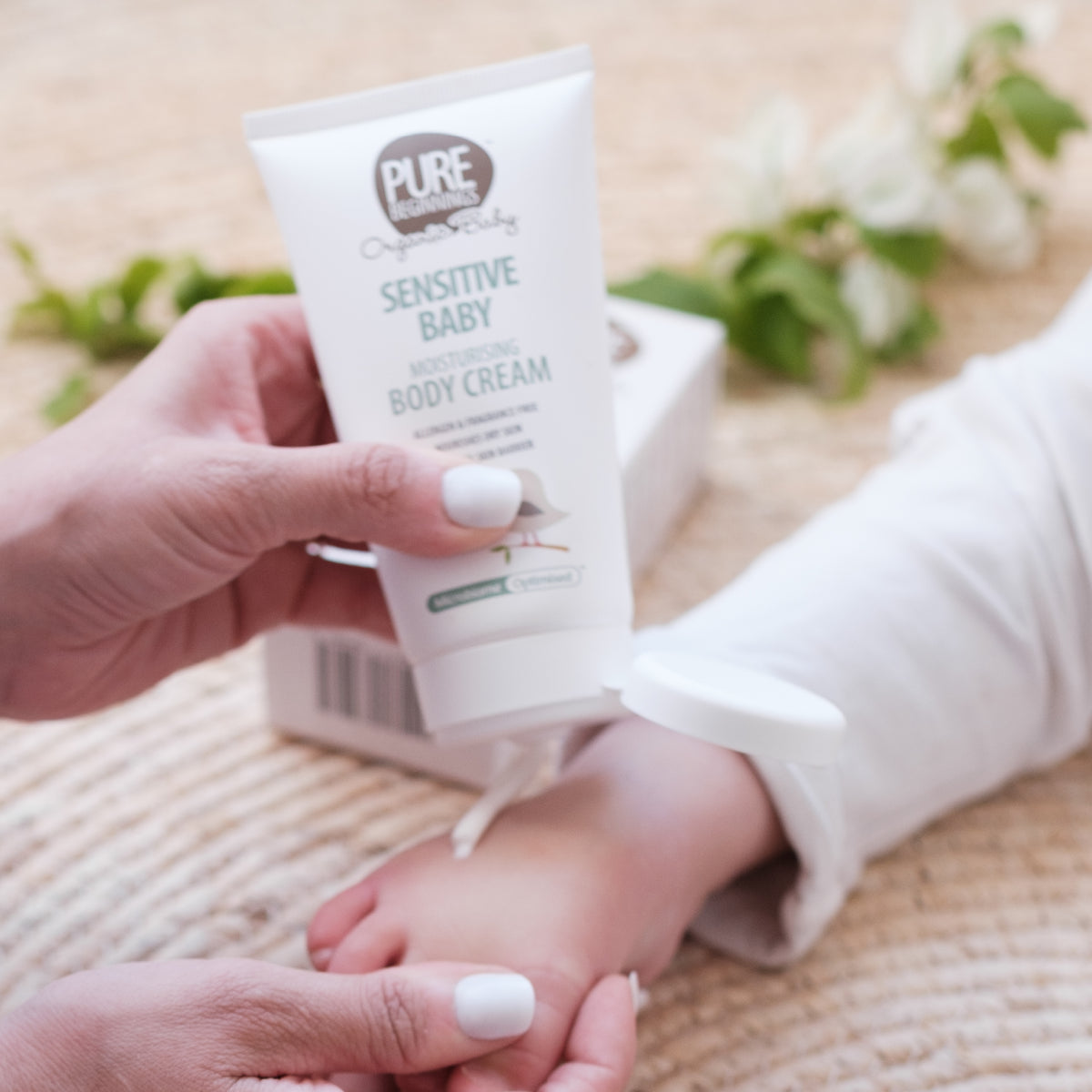MOISTURISING BODY CREAM | Organic Baby Cream Sensitive Skin – Pure ...