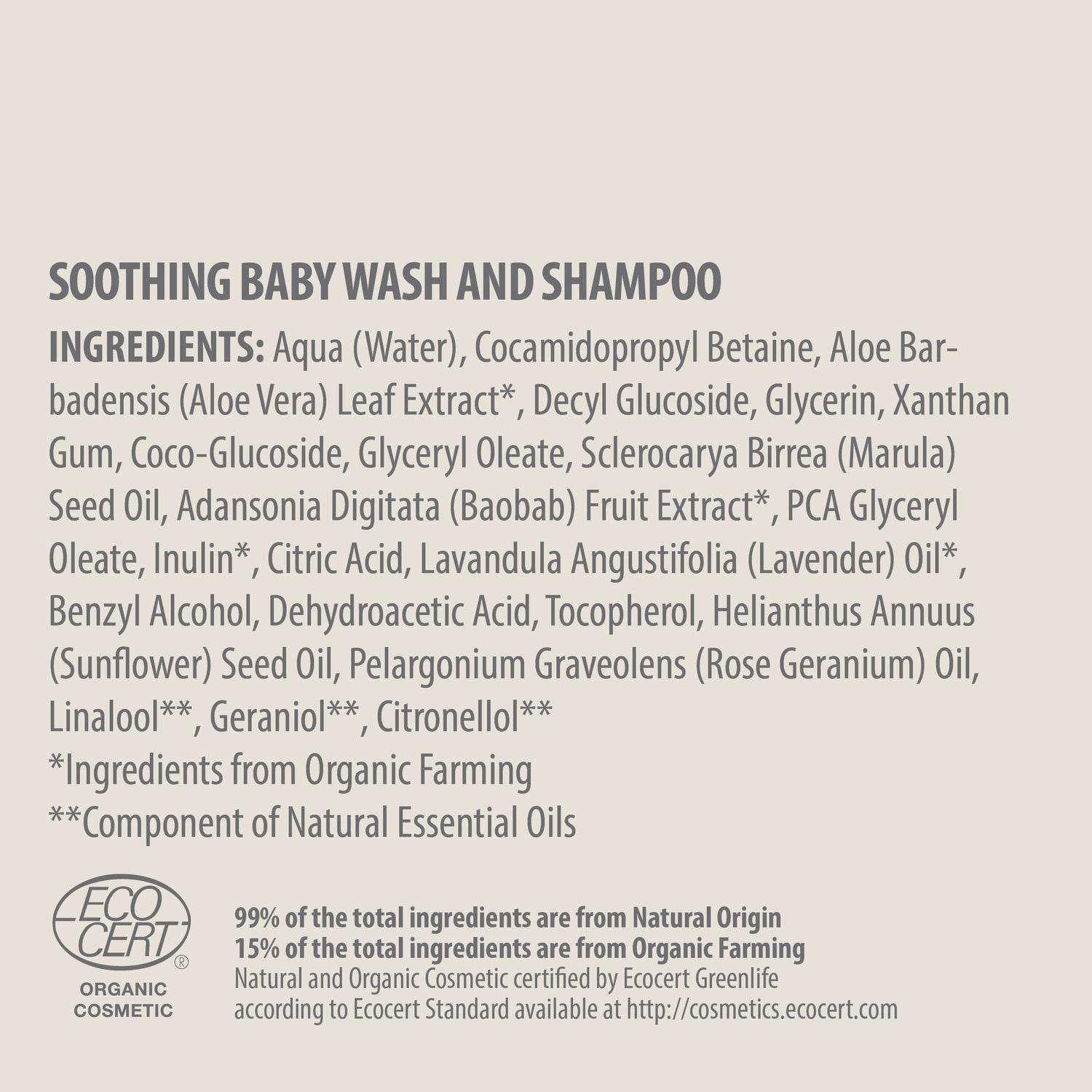 BABY WASH &amp; SHAMPOO