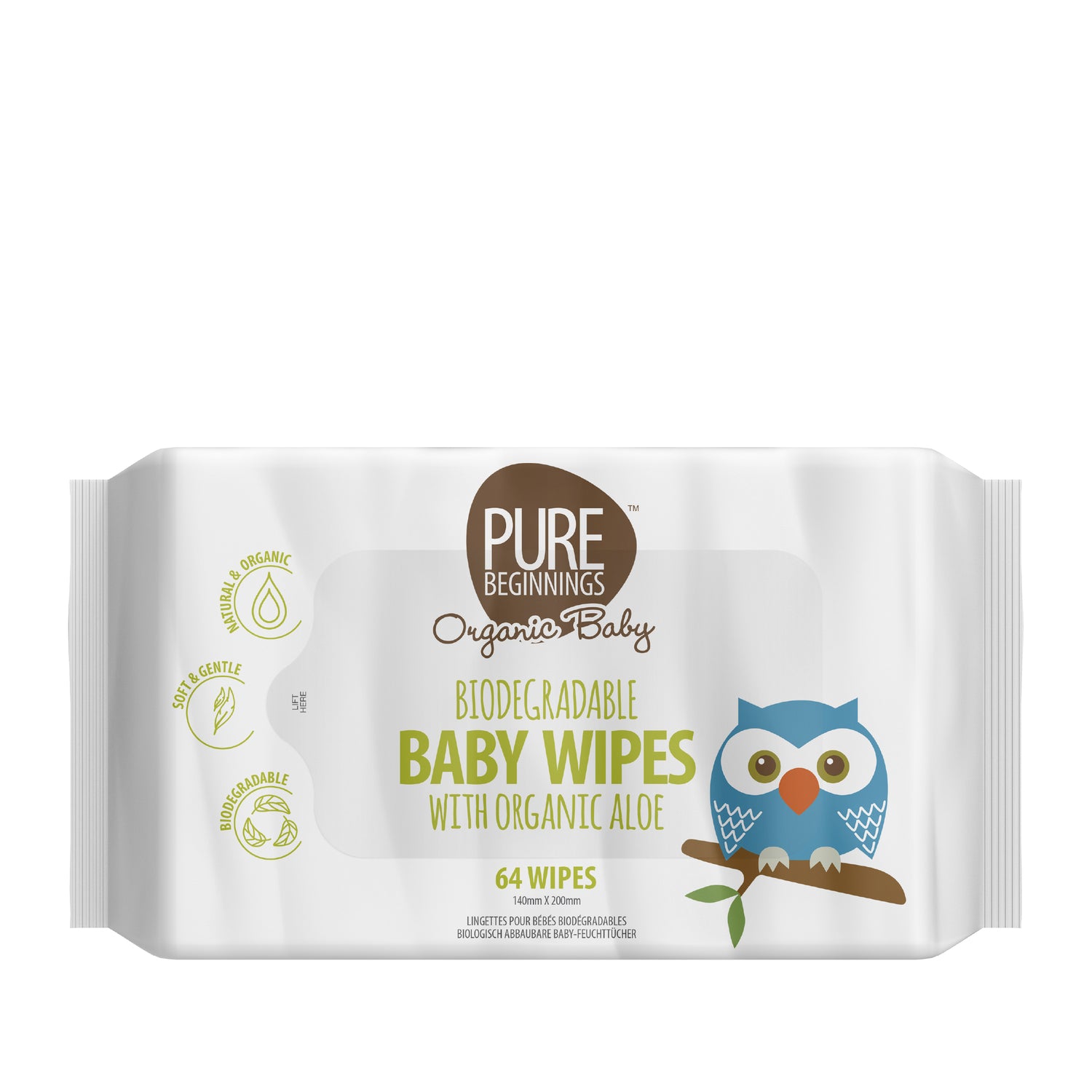 BIODEGRADABLE BABY WIPES