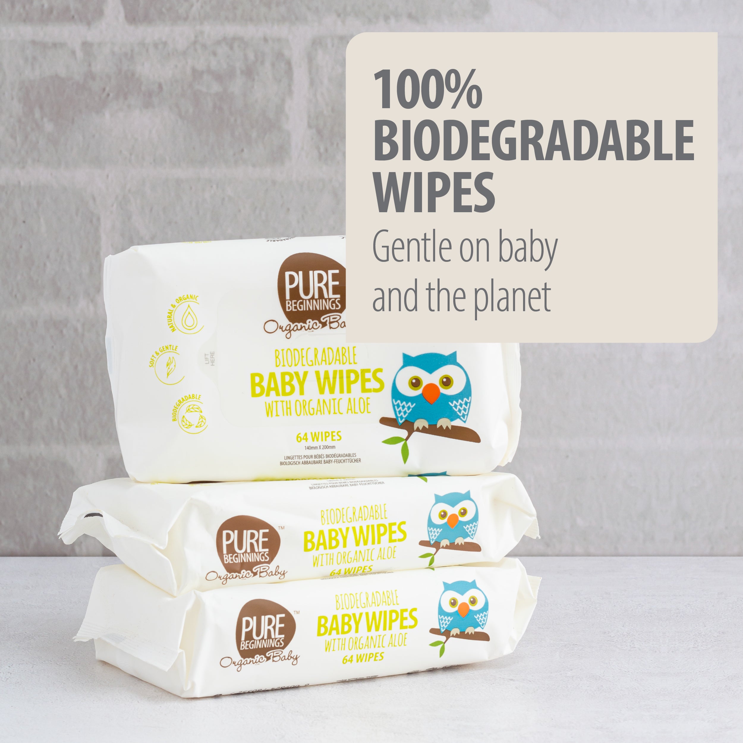 BIODEGRADABLE BABY WIPES